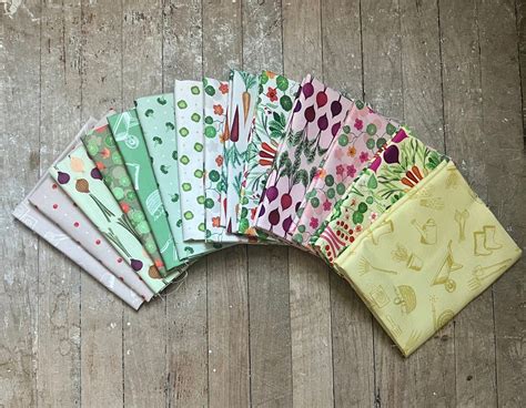 The Kitchen Garden Fat Quarter Bundle Lewis Irene Fat Quarters