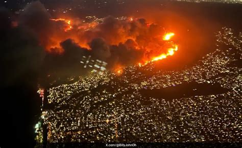 Los Angeles Wildfire In Palisades How Fierce Winds Sparked Devastation