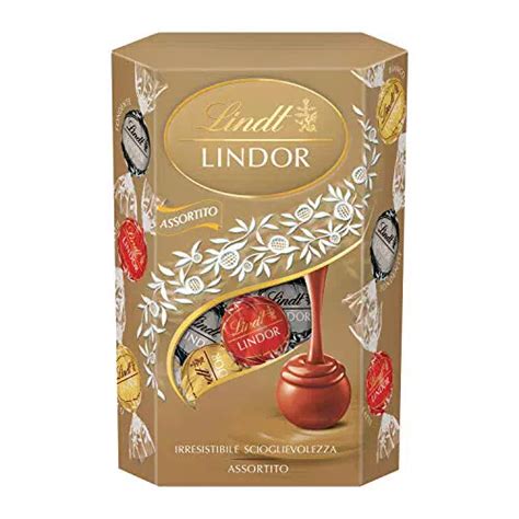 Lindt Lindor Praline Di Cioccolato Al Latte Fondente Cioccolatini