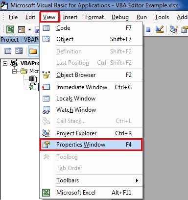 Vba Editor How To Open Vba Editor In Excel Vba With Examples