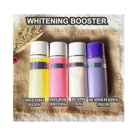 Jual PAKET HB WHITENING BOOSTER TRIPLE DOSIS Shopee Indonesia