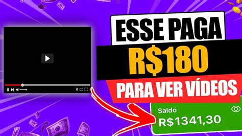 [esse Paga 180 00] Novo App Para Ganhar Dinheiro Assistindo VÍdeos