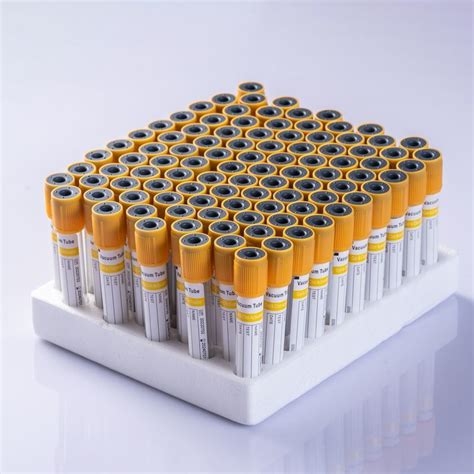 Factory Price Sst Yellow Cap Vacuum Blood Collection Tube With Gel Clot