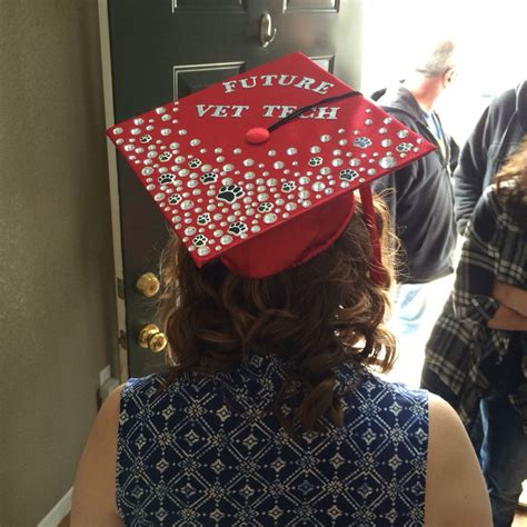 Vet Tech Graduation Cap Graduation Cap Designs College Graduation