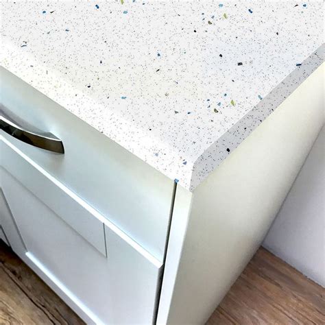 White Gloss Laminate Worktop Pro Top 3050mm X 600mm X 38mm In Gloss