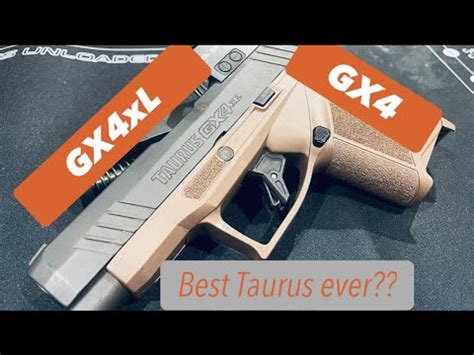 Taurus Gx Gx Xl Review The Most Underrated Pistol Youtube