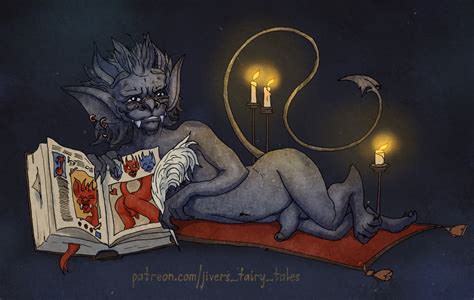 A Gargoyle And The Book Full Of Slumbers Dark Version By Jiver Hentai Foundry