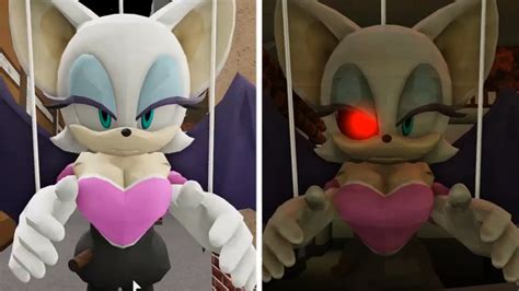 ROBLOX PIGGY 2 NEW SONIC ROUGE VS INFECTED ROUGE MARI JUMPSCARE