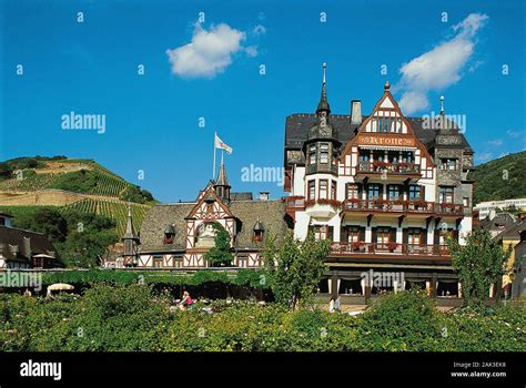 Das Hotel Krone In Assmannshausen Im Rheingau Deutschland