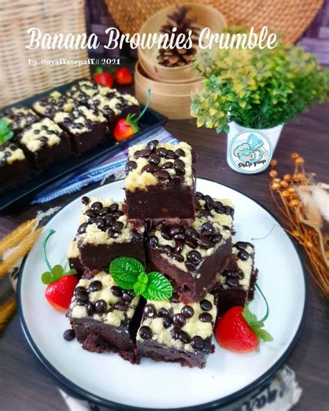 Resep Brownies Pisang Empuk Lumer Dan Praktis