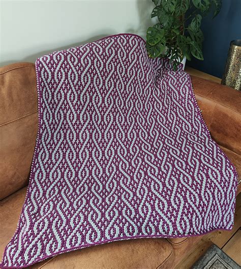 Ravelry The Twister Mosaic Afghan Pattern By Abi Mcintyre