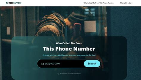 Whose Number: A Great Reverse Phone Lookup Tool