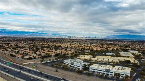 Las Vegas Skyline Above the City of Henderson, Nevada during Daylight ...