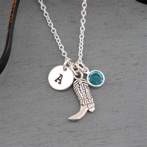Cowgirl Necklace Etsy