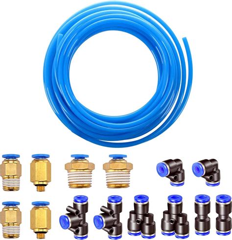 Pneumatik Polyurethan PUN Schlauch 5 meter Außen 8mm x Innen 5mm Blau