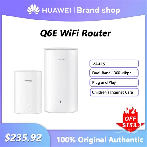 Huawei Enrutador Wifi Q E De Doble Banda Repetidor Gigabit Inal Mbrico