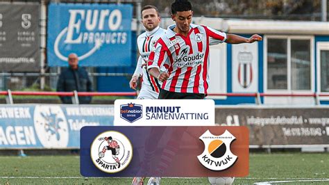 Jong Sparta Rotterdam Vs VV Katwijk Betnation Divisie 23 24 Minuut