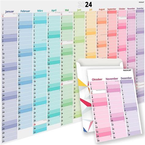 Kalender 2024 Wandplaner Gayla Johanna