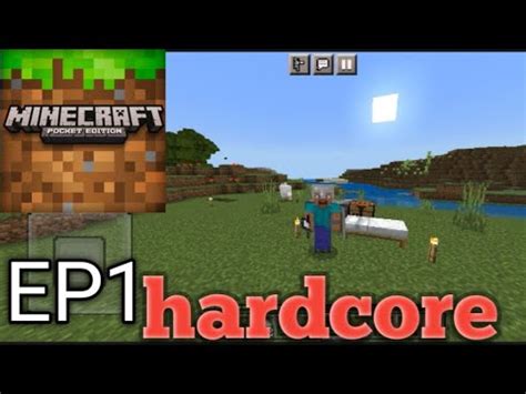 Let S Play Minecraft Hardcore Game Play Minecraft Pocket Edition Youtube