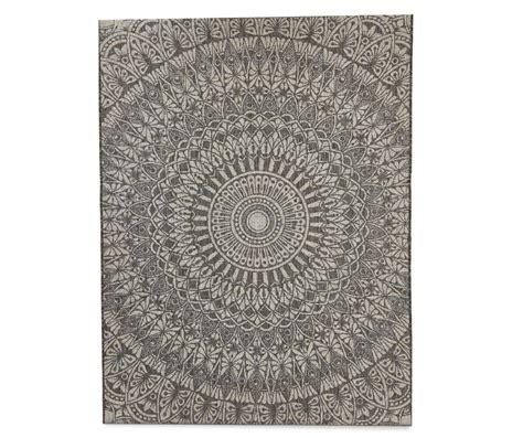 Broyhill Broyhill Circle Medallion Gray Indooroutdoor Area Rug Big