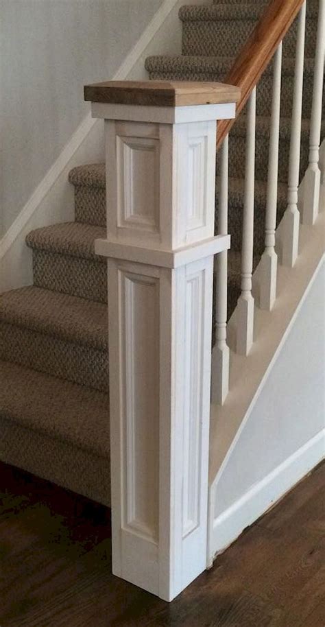 Stair Railings Settling Is Easier Than You Think Home To Z Stairs Stair Railing Wood Railing