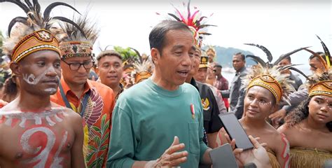 Sekretariat Kabinet Republik Indonesia Presiden Resmikan Papua Street