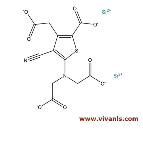 Strontium Ranelate Formula C₁₂h₆n₂o₈ssr₂ Cas Number 135459 87 9