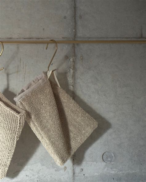 Linen Massage Bath Mitten Shop Fog Linen