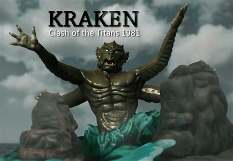 Kraken Clash of the Titans 3D model 3D printable | CGTrader