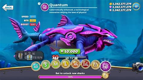 Quantum The Cyber Shark Unlocked Hungry Shark World All 44 Sharks