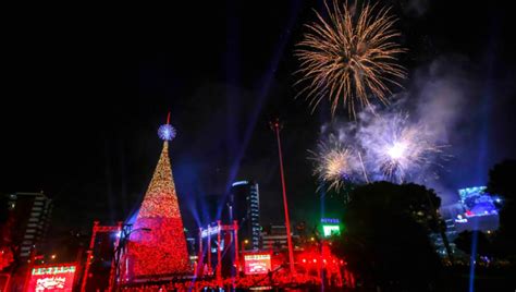 Fotos de la inauguración del Árbol Gallo 2022 en la Ciudad de Guatemala