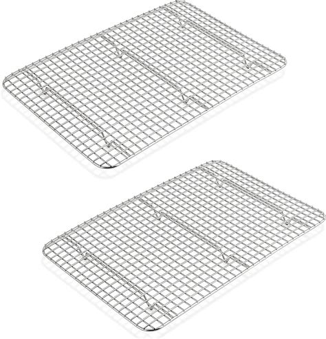 Inch Baking Cooling Racks Set Of Stainless Steel Wire Rack