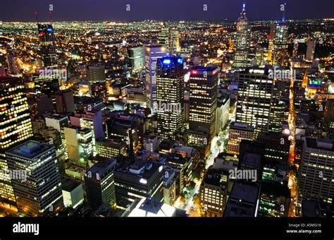 Aerial Downtown Melbourne Australia Hi Res Stock Photography And Images
