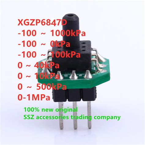 XGZP6847D 100 1000kPa 100 0kPa 100 100kPa 0 1MPa Sensor De