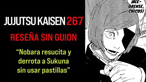 NOBARA ESTÁ VIVA JUJUTSU KAISEN 267 ft ilustropaterson YouTube