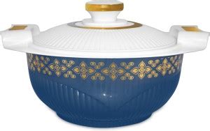 Dhara Stainless Steel Spectra Inner Steel Insulated Double Wall Roti Biryani Hot Pot Box