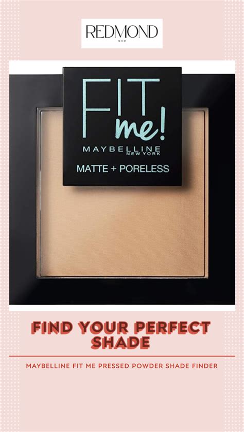 Maybelline Fit Me Powder Shades - Redmond Mom