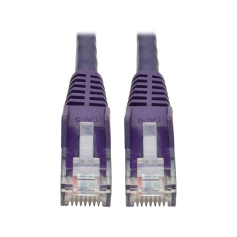 Tripp Lite by Eaton 2FT Cat6 Snagless Unshielded (UTP) Pure Bare Copper Patch Cable 550MHz — Aqua (10-Pack) (N201-C6-UTP-2FT-AQ-10PK)