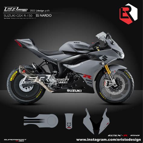 Jual Decal Sticker Suzuki Gsx R150 Ss Nardo Fullbody Kota Malang E