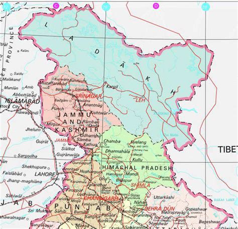 Govt releases new political map of India showing UTs of J&K, Ladakh ...