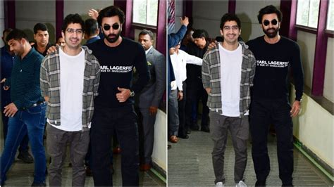 Brahmastra star Ranbir Kapoor visits theatre with Ayan Mukerji in ...