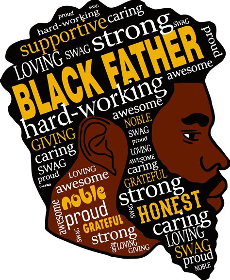 Black Father Svg Fathers Day Svg Daddy Svg Dad Shirt Fa Inspire