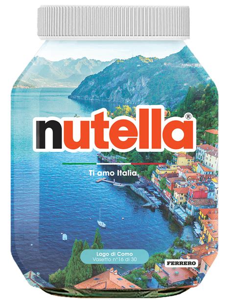 Nutella Celebra Litalia Con I Nuovi Vasetti In Edizione Limitata