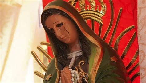 La Virgen De Guadalupe Mexicana Que Llora Sangre Primer Caso A