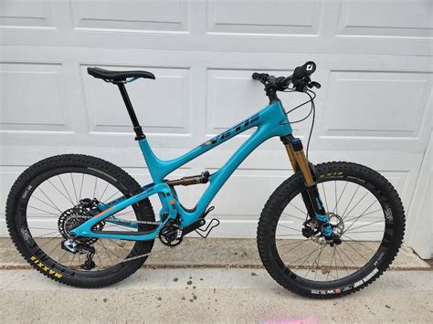 2018 Yeti SB5 Turq 27 5 Carbon Wheels Large For Sale