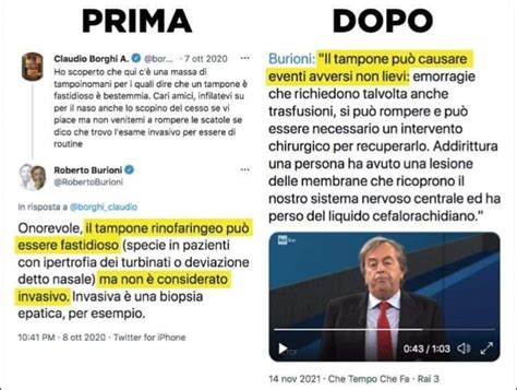 Lesione Grave Da Tampone La Storia Completa Citata Da Roberto