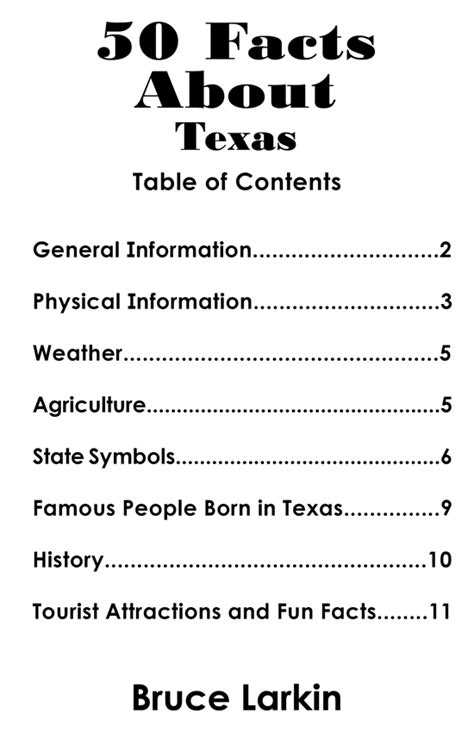 10 Facts About Texas