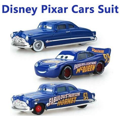 Car Disney Pixar Cars Doc Hudson Fabulous Hudson Hornet Mcqueen