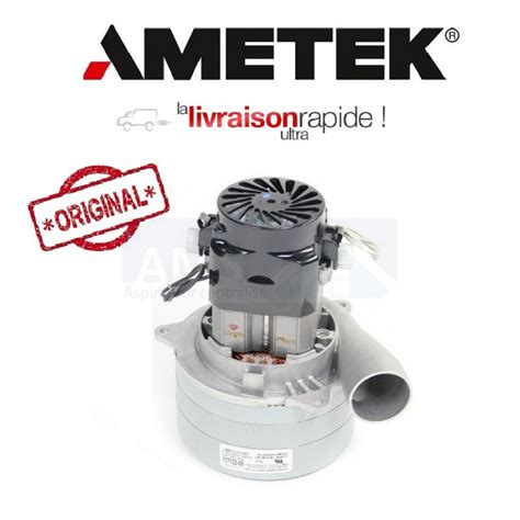 Moteur DUOVAC 225 moteur ametek 117123 aspiration centralisée