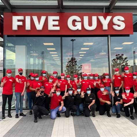 Five Guys Burgers And Fries In Brussels